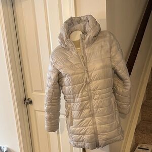 Swiss Tech Women's Metallic Puffer Jacket